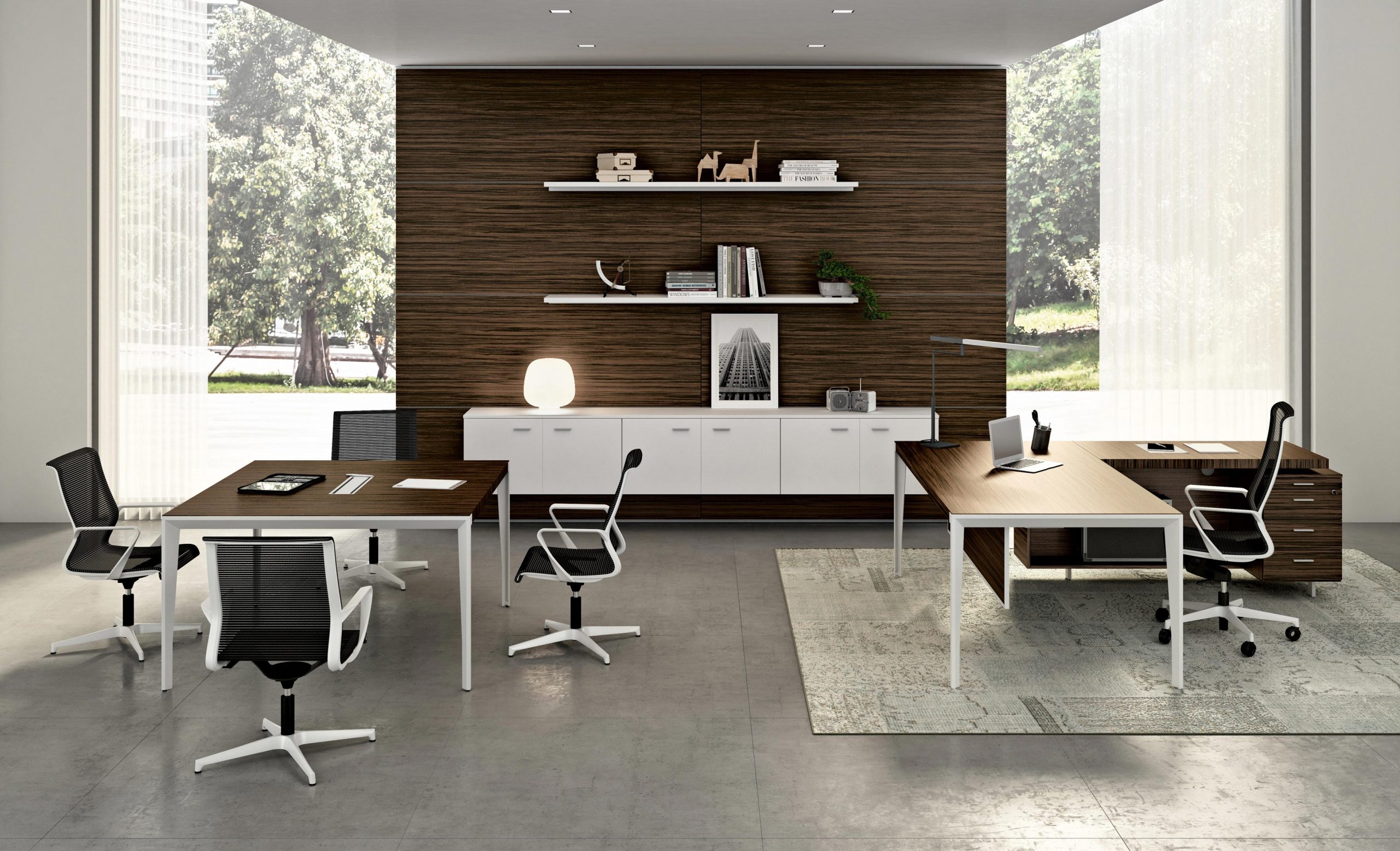 Quadrifoglio X9 Desk - BC Office Furniture